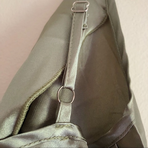 Size M, SHEIN, Satin Cowl Neck Dress - Picture 5 of 6